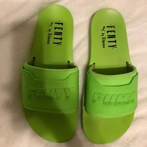 Fenty Puma Neon Slides